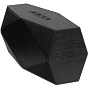 Портативная акустика Ginzzu GM-891B, 2х3W, черный. SD/AUX/FM/Subwoofer