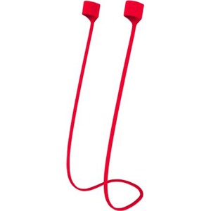 Силиконовый шнурок Red Line для AirPods красный