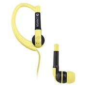 Наушники Canyon CNS-SEP1Y yellow (sport)* вкладыши вакуумные с микрофоном
