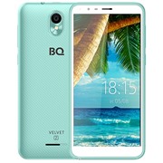 Сотовый телефон BQ S-5302G Velvet 2 Mint Blue 5,34" TFT,960*480, 1/8Gb, 8Mp+5Mp,2150mAh