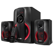 Акустическая система Sven MS-304 черный  20Вт+2х10Вт,FM-тюнер,USB,SD,дисплей,ПДУ, bluetooth