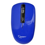 Мышь беспроводная Gembird MUSW-400-B голубой Бесшумный клик / 800-1600dpi /2 кнопки +колесо-кн.