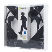 Наушники Harper HB-108 Black беспроводные,вкладыши вакуумные с микрофоном,Bt