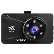 Видеорегистратор X-TRY XTC D4100 4К  WI-FI 4K@30fps и 1080p@60fps,170*,3", WDR