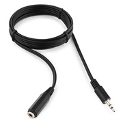 Кабель Cablexpert аудио удлинитель - 1,5 м Jack 3,5 мм черный