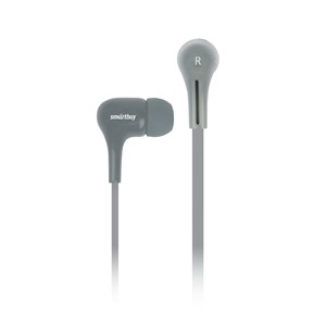 Наушники SmartBuy Burst SBE-009* Grey. вкладыши вакуумные, с защитным кофром