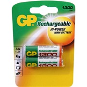 Аккумулятор GP 130AAHC / R6 (1300 mAh) BL2 (2/20)