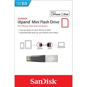USB флеш накопитель 16 Gb SanDisk iXpand mini USB3.0/Lightning / SDIX40N-016G-GN6NN