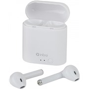 Наушники Intro BI-990 White беспроводные,вкладыши с микрофоном,Bt