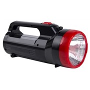 Фонарь-прожектор Smartbuy аккумуляторный SBF-100-K 2W+18SMD черный/2 режима работы: прожектор6ч, светильник 8ч