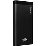 Аккумулятор внешний Nobby Expert (PB-10-05) 10000 mAh черный PD + QC3.0, 3A,