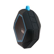 Портативная акустика Ginzzu GM-871B, 6W, черный. waterproof-IPX4/SD/AUX/FM