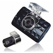 Видеорегистратор Gnet  Gi 500  3.5",1920х1080,135*,GPS,Wi-Fi,2 кам.