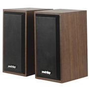 Акустическая система SmartBuy SBA-102 ONE коричневая / 6Вт / дерево / USB / AUX 3,5мм