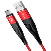 Кабель Nobby Expert micro USB красный, 1 м, 2A