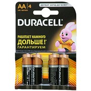 Батарейка Duracell LR6 / AA  BL4 (4/48)