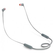 Наушники JBL T110Bt Grey беспроводыне,вкладыши вакуумные с микрофоном,Bt