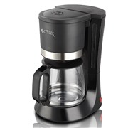 Кофеварка CENTEK CT-1141 черный 1200мл, 800Вт, противокапельная система