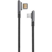 Кабель OLMIO (039481) Handy micro USB черный, 1.2 м, 2.1A