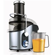 Соковыжималка CENTEK CT-1212 черный/сталь 1200Вт, 2скорости+puls, стакан 1,1л,