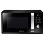 СВЧ печь SAMSUNG MG23F302TQK/BW 800 Вт, 23 л, гриль, тактовое управление,черная