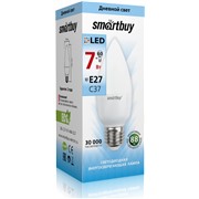 Светодиодная лампа Smartbuy SBL-C37-07-40K-E27 дневной свет