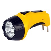 Фонарь Smartbuy аккумуляторный светодиодный SBF-84-Y  с прямой зарядкой / 4 LED / желтый