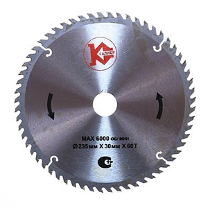 Диск пильный "Калибр" 235х30х60z (арт.130336)
