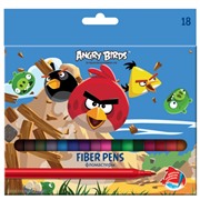 Фломастеры 18 цв. Angry Birds (красн)1201802