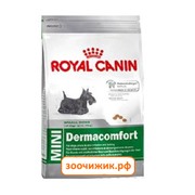 Сухой корм Royal Canin Mini dermacomfort для собак (для чувствительной кожи) (1.5 кг)