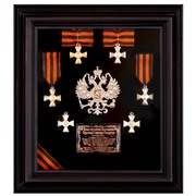 Панно Георгий Победоносец (кресты)
