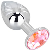 Erotic Fantasy Pink Bubble Gum
Мини-плаг из стали с кристаллом