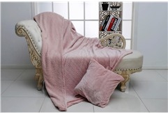 Фабиян (розовый) Плед 160х220
