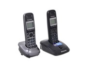 Радиотелефон Dect Panasonic KX-TG2512RU2 титан, АОН