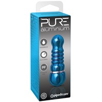 Pipedream Pure Aluminium Blue Small
Эксклюзивный вибратор небольшого размера