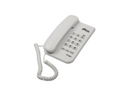 Телефон Ritmix RT-320, проводной, настенная установка, белый
