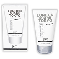 Hot London Miami Tokio Bodylotion Woman, 150мл
Женский лосьон для тела с феромонами