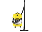 Пылесос Karcher WD4 Premium, 1500 Вт, 20 л, желтый/черный