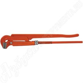Ключ трубный газовый Профи 90 гр. (тип L), CrV сталь, 1" (300 мм), FIT, 70401