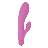 Toyz4lovers Silicone Tiny Rabbit, розовый
Вибратор, с клиторальным отростком