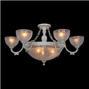 				Linvel LV 8417/9 Е14 + Е27 белое золото Люстра