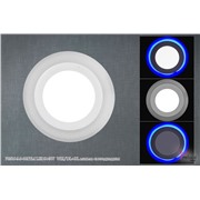  Reluce 70506-9.0-001TM LED6+3W  WH/DL+BL панель светодиодная