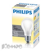 Электрич.лампа Philips стандартная/матовая 60W E27 FR/A55 (10/120)