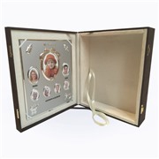 Подарочный футляр под родословную книгу с фоторамкой