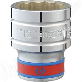 Головка торцевая стандартная двенадцатигранная 1/2", 7/8", дюймовая, KING TONY, 433028S