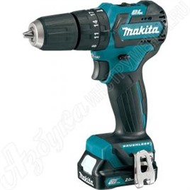 Дрель аккумуляторная 10.8 В,2х2 Ач Li-ion MAKITA DF332DWAE
