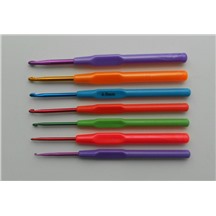 Крючки для вязания с толстой ручкой 4,5 мм