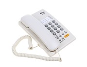Проводной телефон RITMIX RT-330, мелодия на удержании звонка, Hi-Low, белый