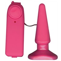 Toy Joy Funky Vibrating, розовая
Анальная вибропробка