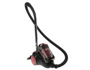 Пылесос Centek CT-2529, 2000 Вт, мощность всасывания 350Вт, 1.5 л, красно-черный